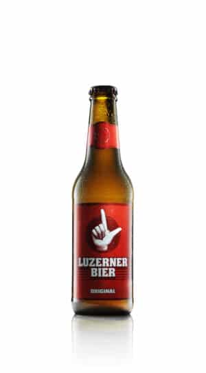 Luzerner Bier original 5% Vol. 24 x 33 cl EW Flasche