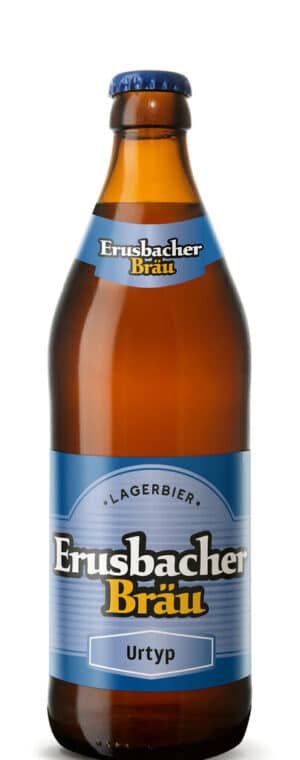 Erusbacher Bräu Urtyp Bier Aargau  4,9% Vol. 20 x 50 cl MW Flasche