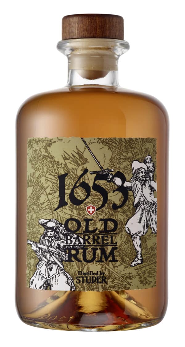 Studer 1653 Old Barrel Swiss Rum 44,8% Vol. 50 cl Schweiz