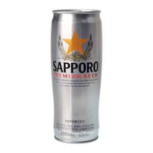 Sapporo Silver Can Beer 4,7% Vol. 12 x 65 cl Dose Japan