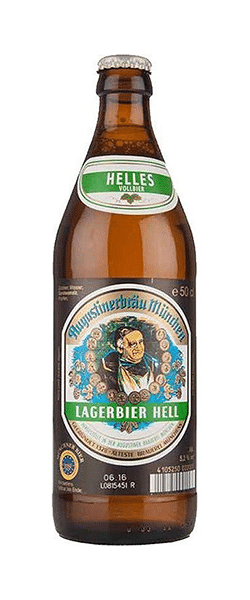 Augustiner Lager Hell 5,2% - 50 cl MW Flasche