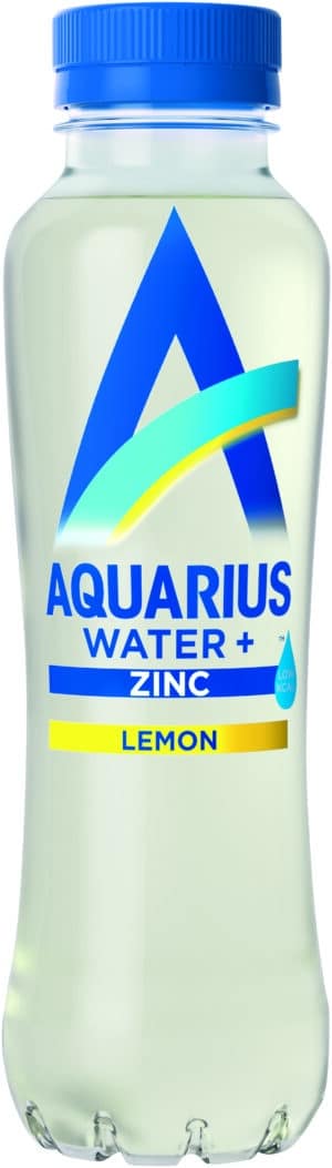 Aquarius Water Zinc Lemon 12 x 40cl