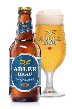 Adler Bräu Zwickelbier 5,2% Vol. 24 x 33 cl EW Flasche