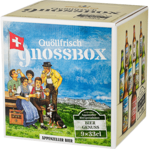 Appenzeller GnossBox 9 x 33cl EW Flasche