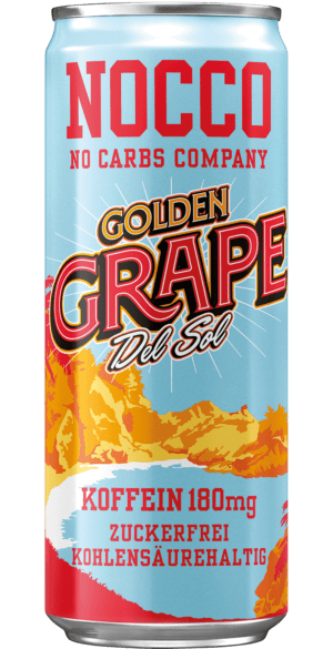 NOCCO BCAA Golden Grape del Sol 24 x 33cl Dose